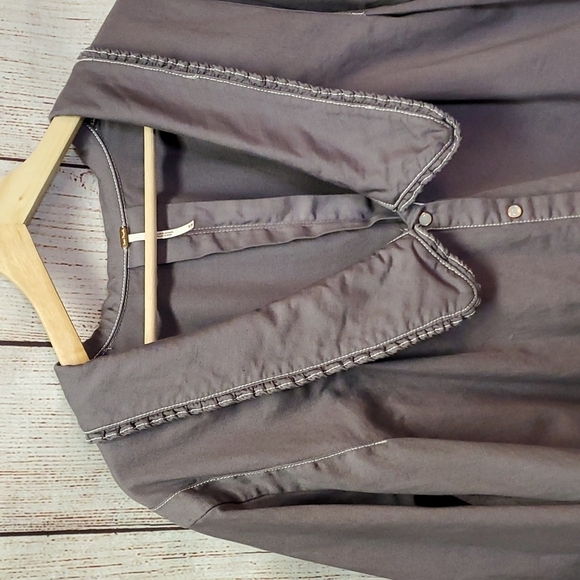 Free People Purple Oversized Shaket - Size Medium - Picture 2 of 14